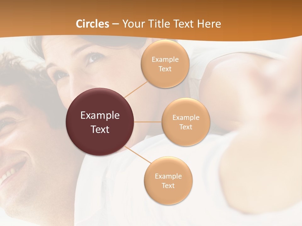 A Man And Woman Laying On Top Of Each Other PowerPoint Template