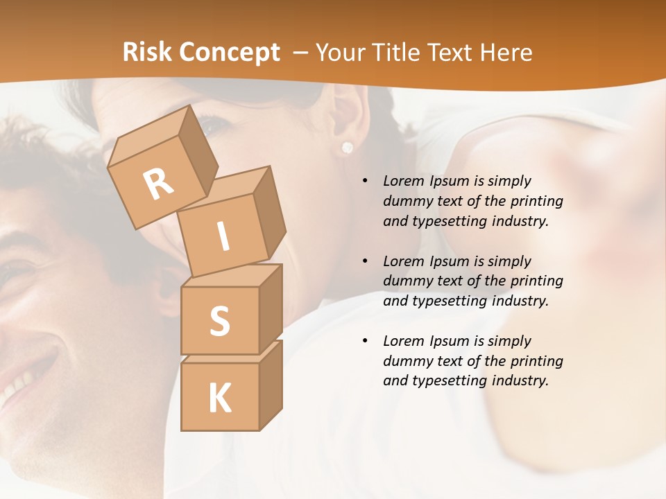 A Man And Woman Laying On Top Of Each Other PowerPoint Template