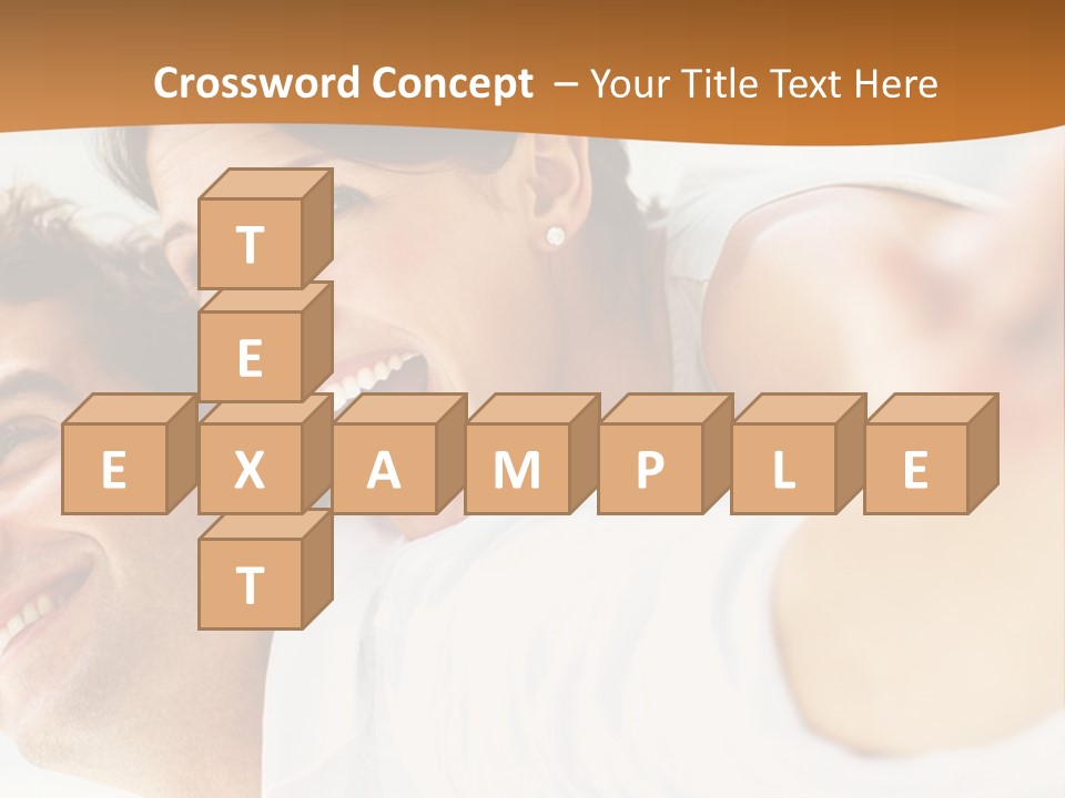 A Man And Woman Laying On Top Of Each Other PowerPoint Template