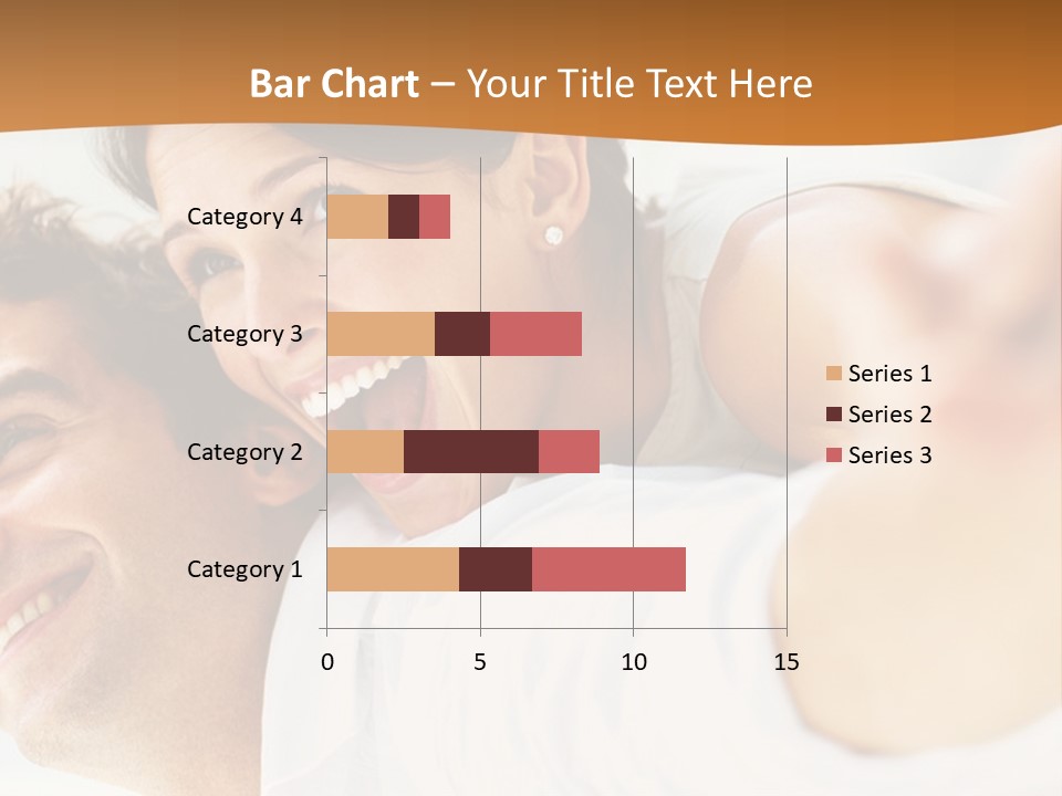 A Man And Woman Laying On Top Of Each Other PowerPoint Template