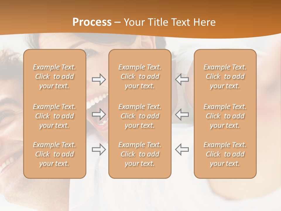 A Man And Woman Laying On Top Of Each Other PowerPoint Template