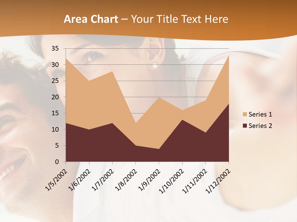 A Man And Woman Laying On Top Of Each Other PowerPoint Template