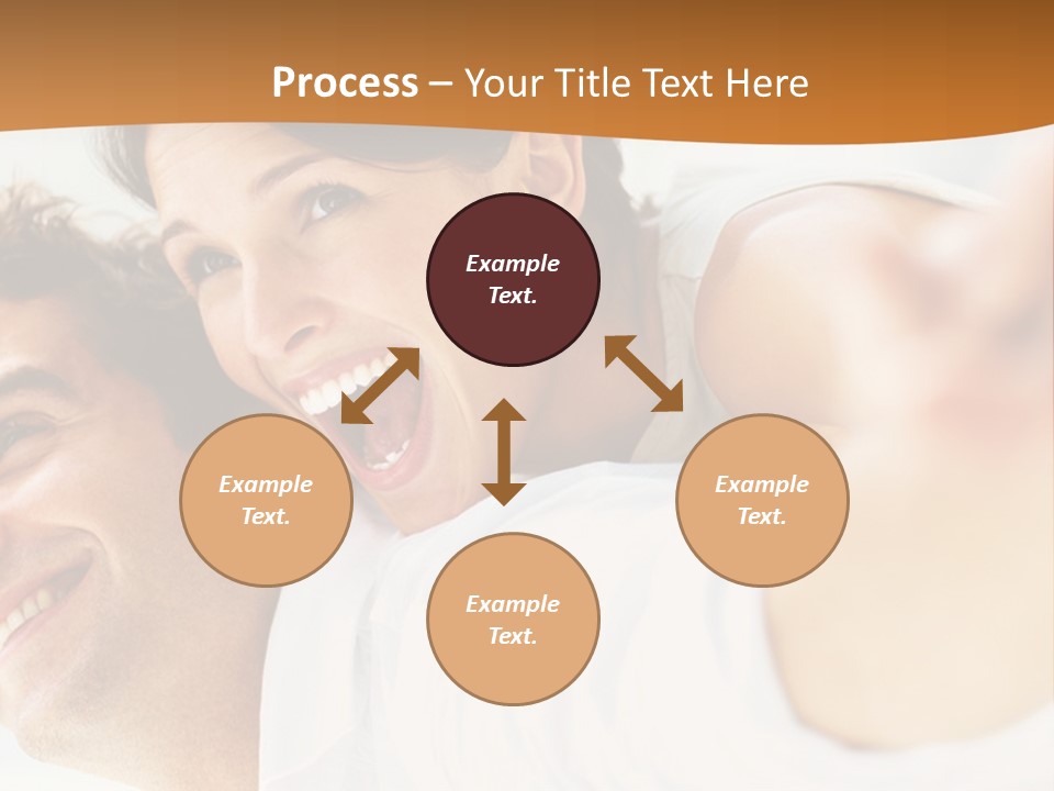 A Man And Woman Laying On Top Of Each Other PowerPoint Template