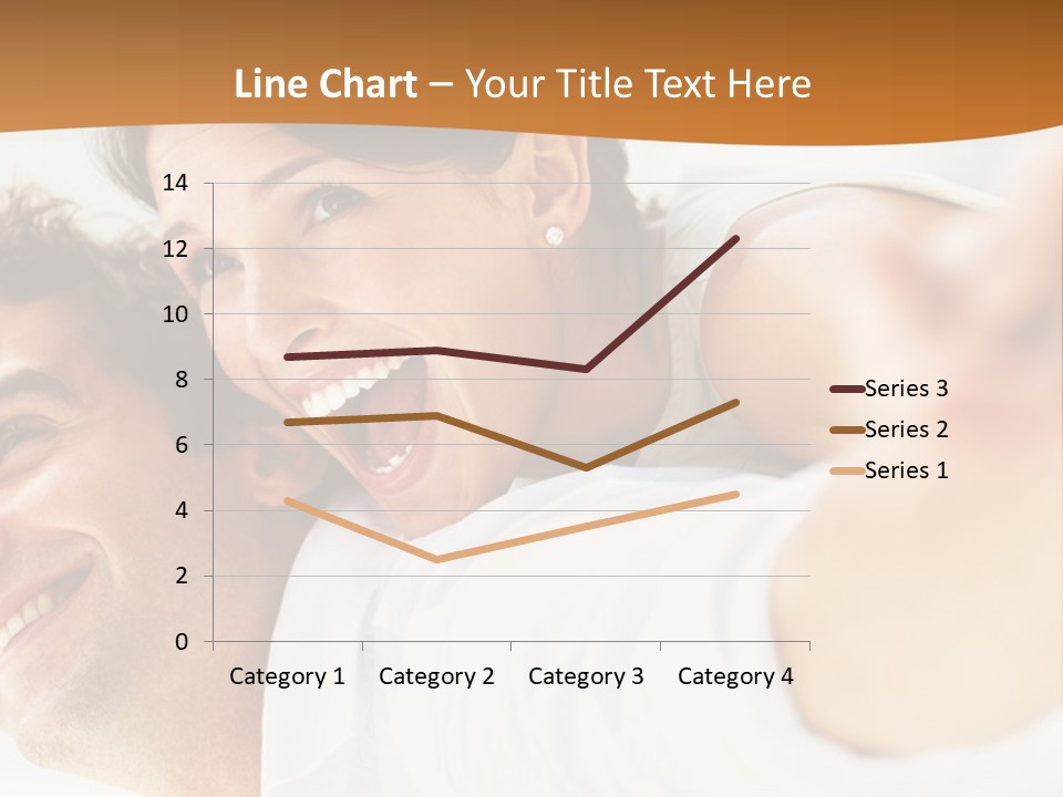 A Man And Woman Laying On Top Of Each Other PowerPoint Template