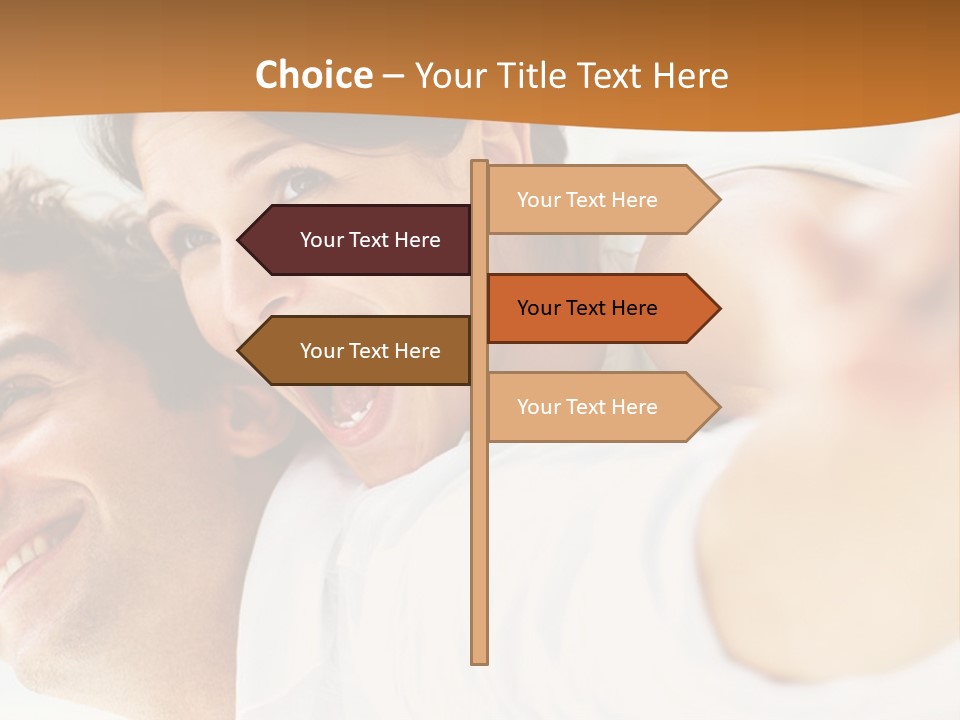 A Man And Woman Laying On Top Of Each Other PowerPoint Template