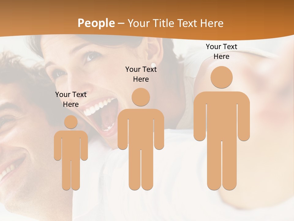 A Man And Woman Laying On Top Of Each Other PowerPoint Template