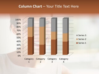 A Woman Smiling With A White Smile On Her Face PowerPoint Template