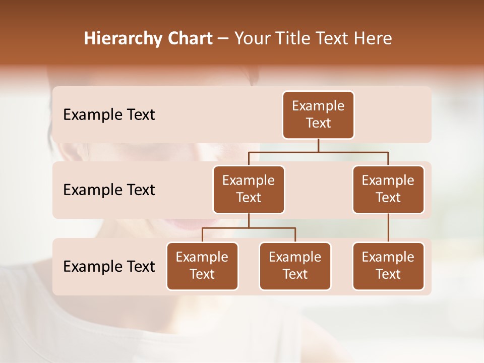 A Woman Smiling With A White Smile On Her Face PowerPoint Template