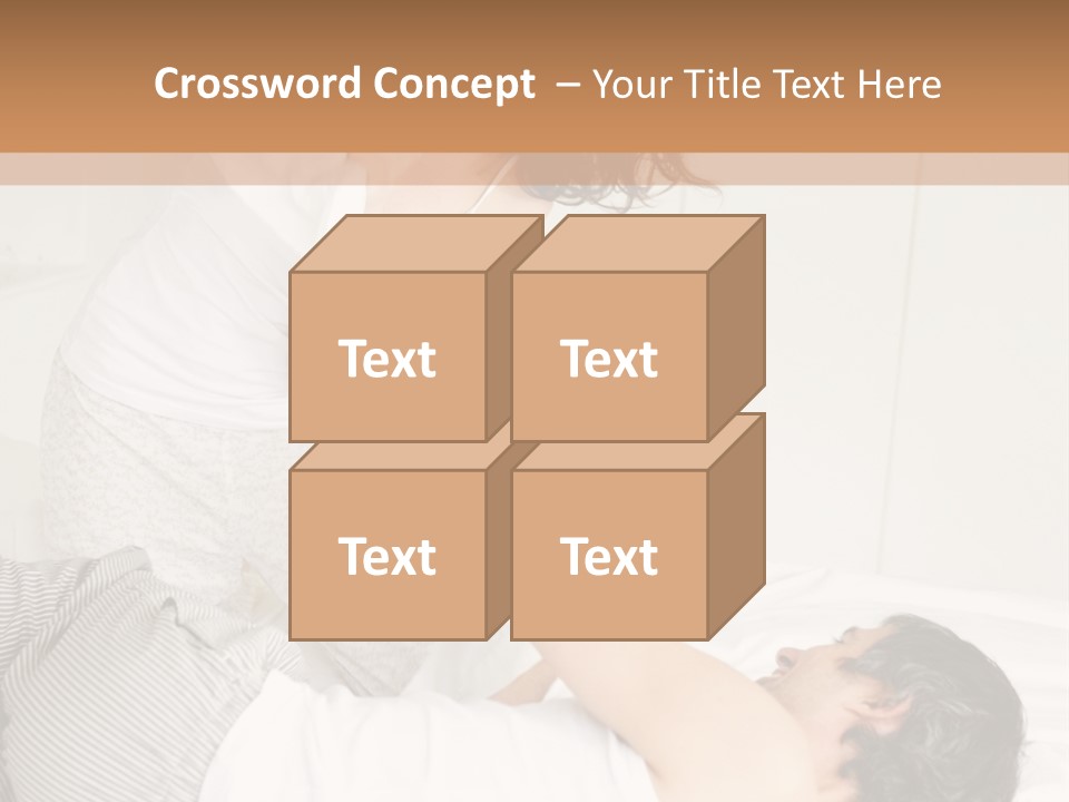 Eye Transport Frog PowerPoint Template