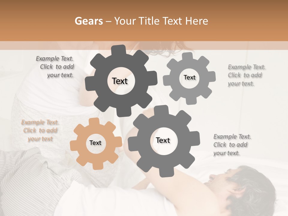 Eye Transport Frog PowerPoint Template