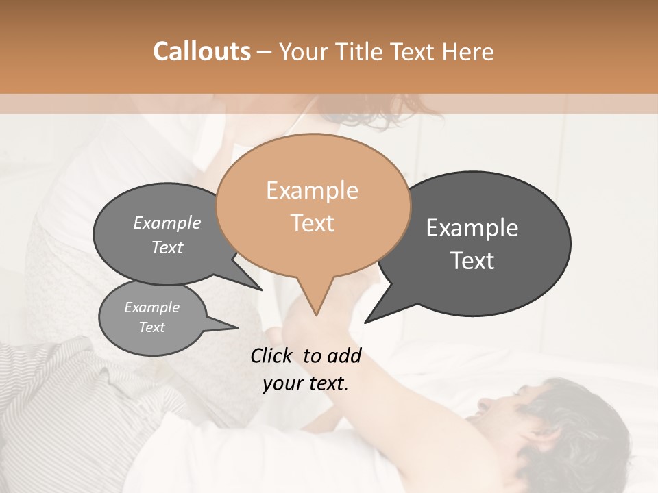 Eye Transport Frog PowerPoint Template