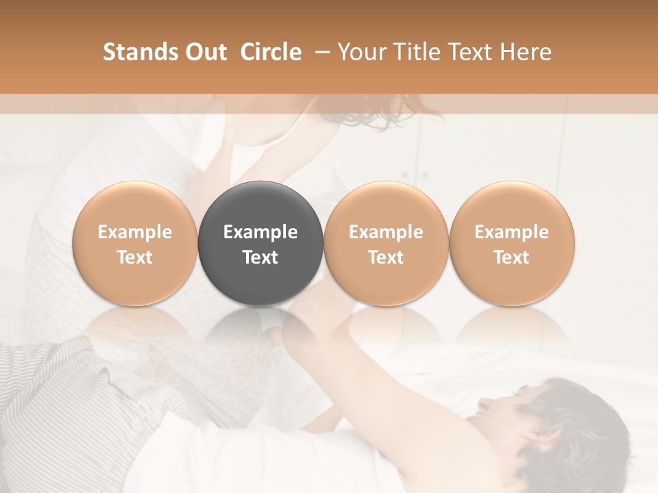 Eye Transport Frog PowerPoint Template