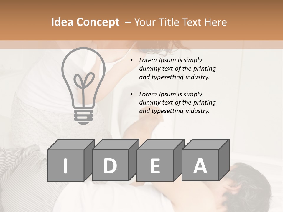 Eye Transport Frog PowerPoint Template