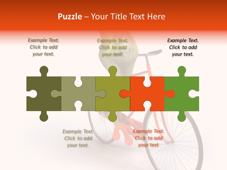 Eye Transport Frog PowerPoint Template