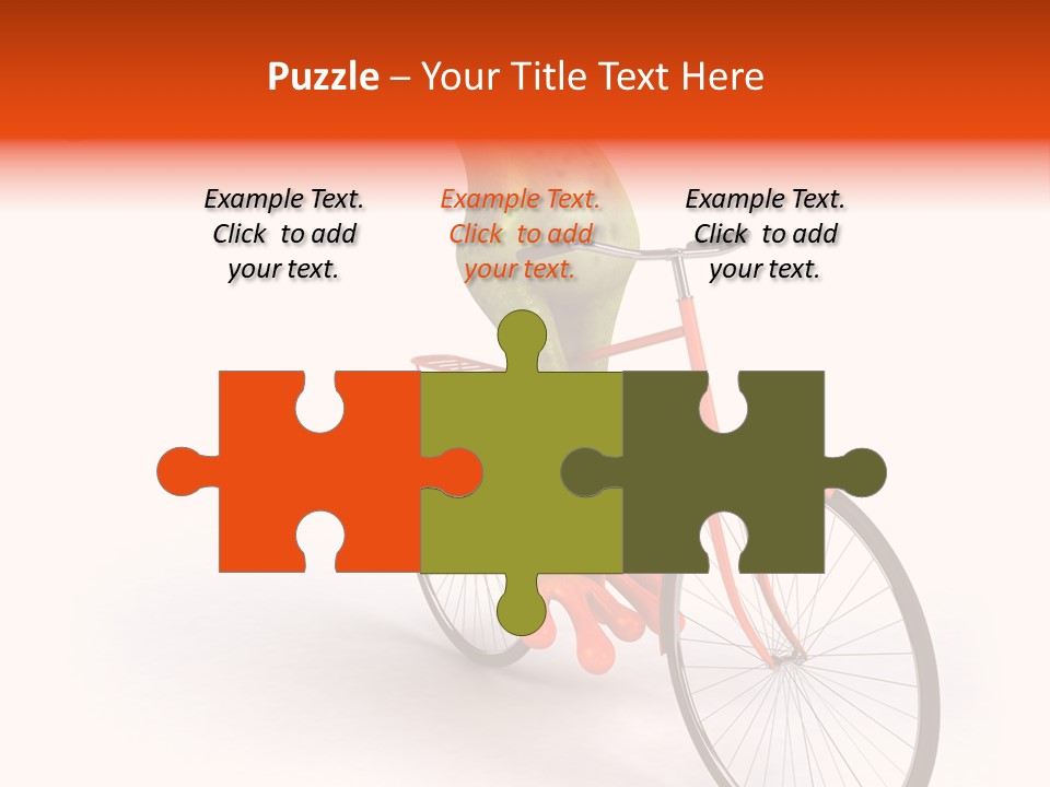 Eye Transport Frog PowerPoint Template