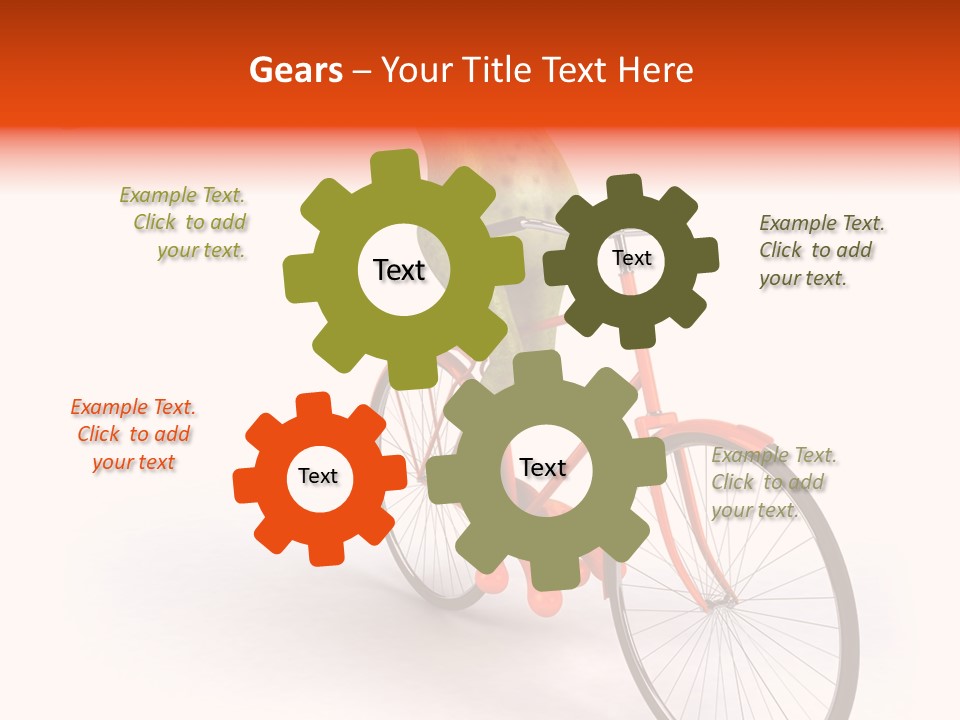Eye Transport Frog PowerPoint Template