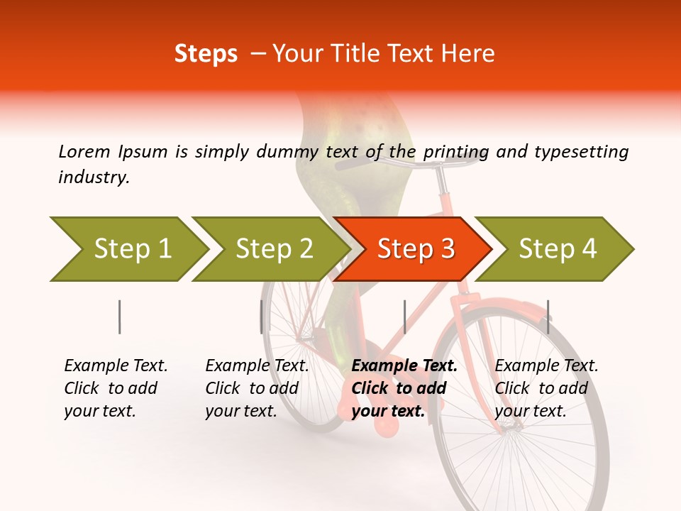 Eye Transport Frog PowerPoint Template