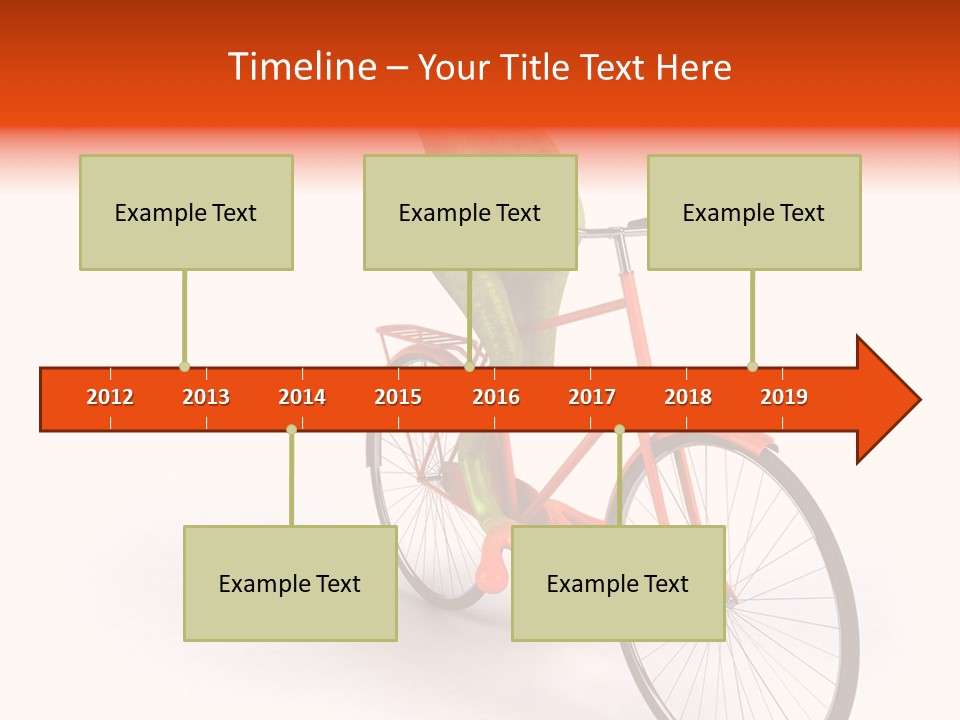 Eye Transport Frog PowerPoint Template