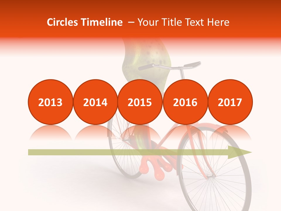 Eye Transport Frog PowerPoint Template