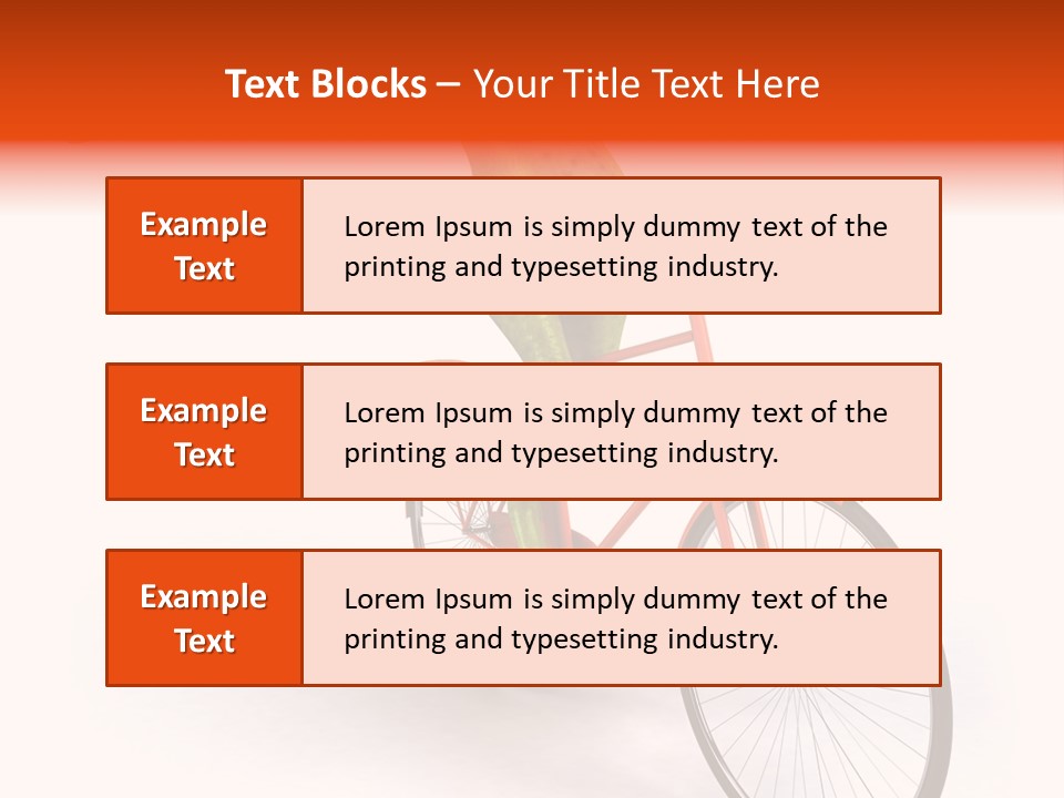 Eye Transport Frog PowerPoint Template