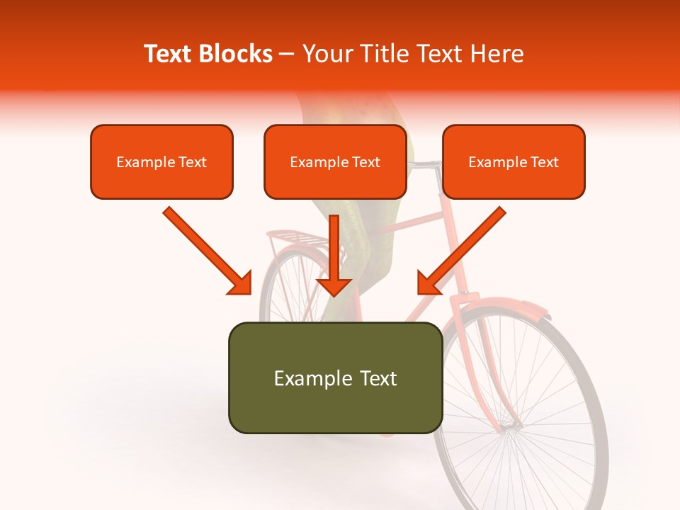 Eye Transport Frog PowerPoint Template