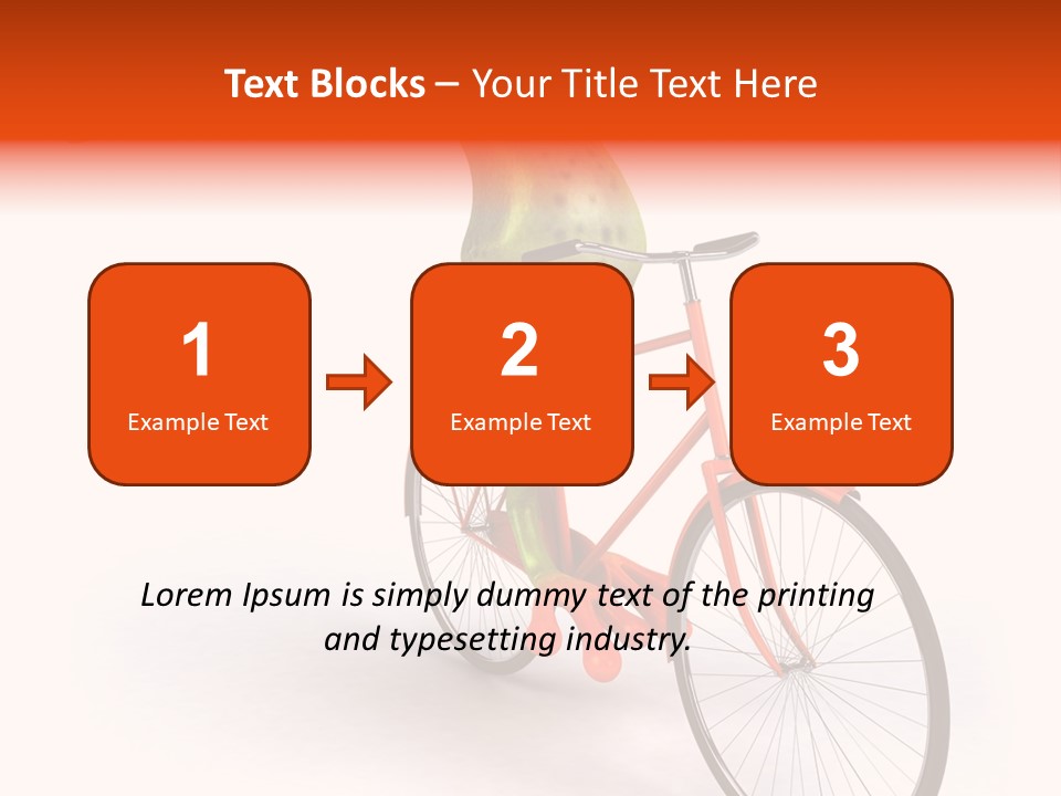 Eye Transport Frog PowerPoint Template