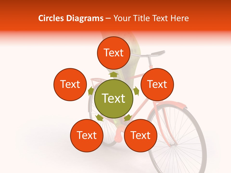 Eye Transport Frog PowerPoint Template