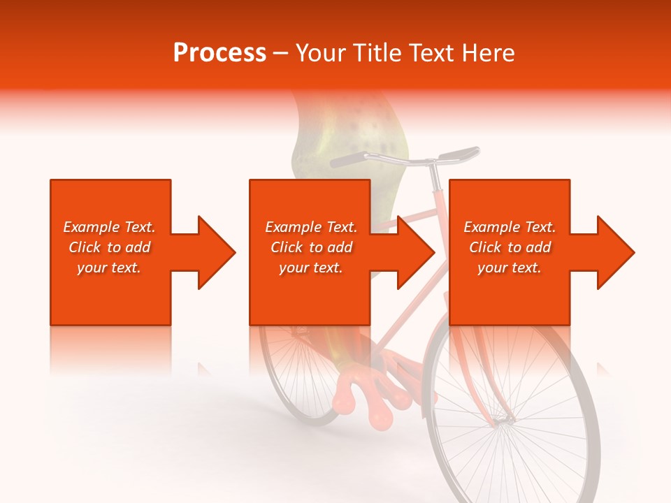 Eye Transport Frog PowerPoint Template