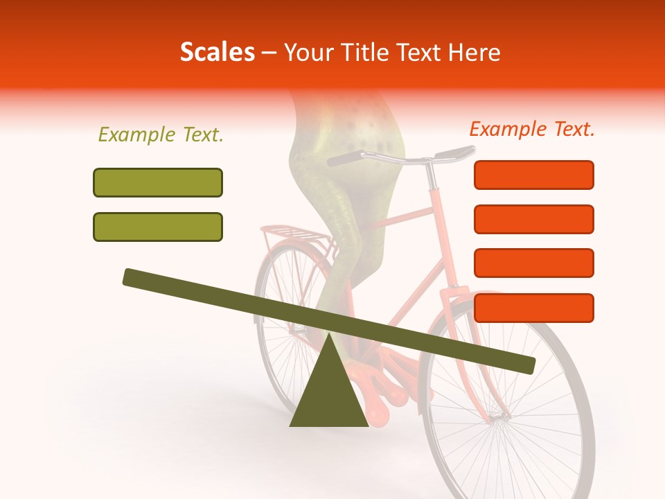 Eye Transport Frog PowerPoint Template