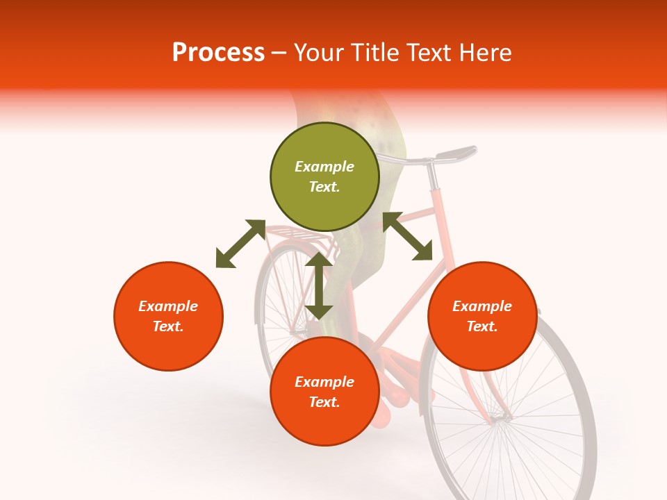 Eye Transport Frog PowerPoint Template