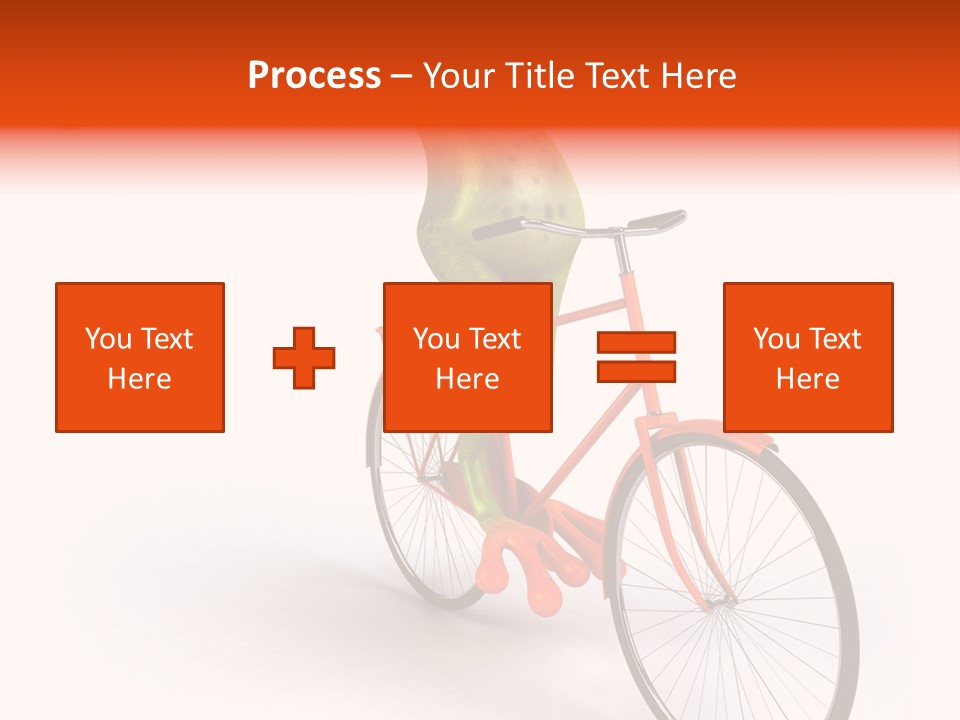 Eye Transport Frog PowerPoint Template