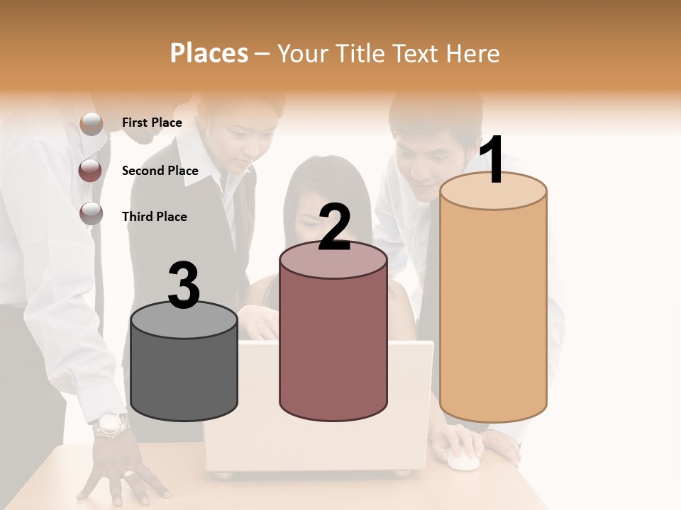 Multicultural Smart People PowerPoint Template