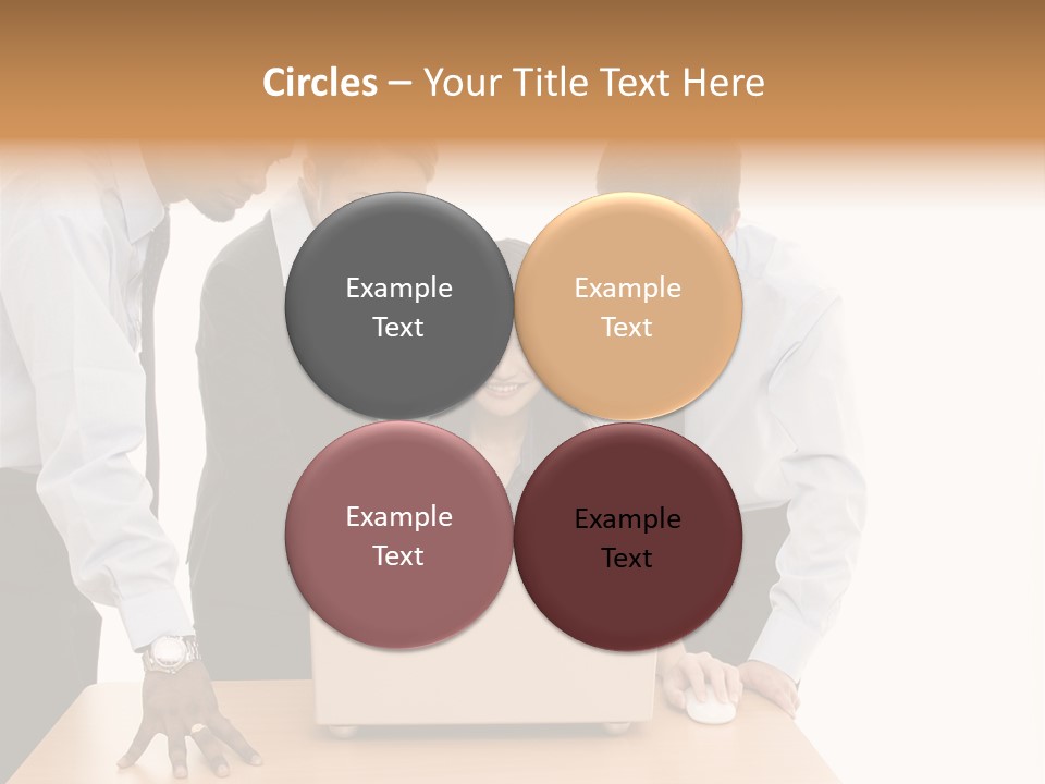 Multicultural Smart People PowerPoint Template