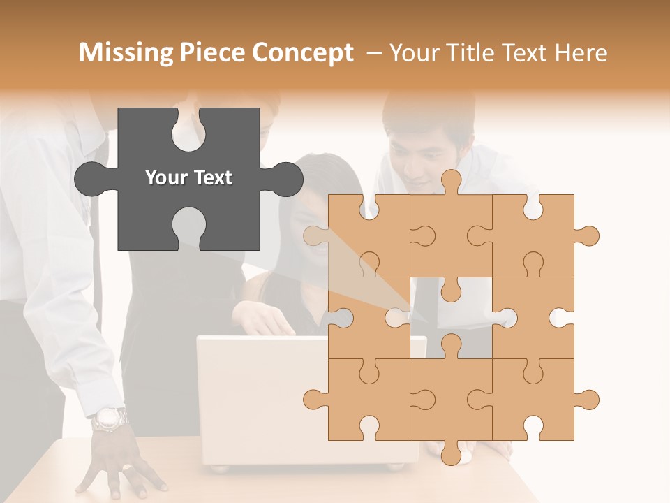 Multicultural Smart People PowerPoint Template