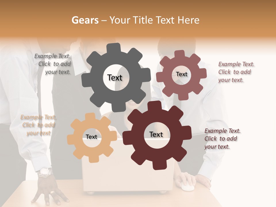 Multicultural Smart People PowerPoint Template