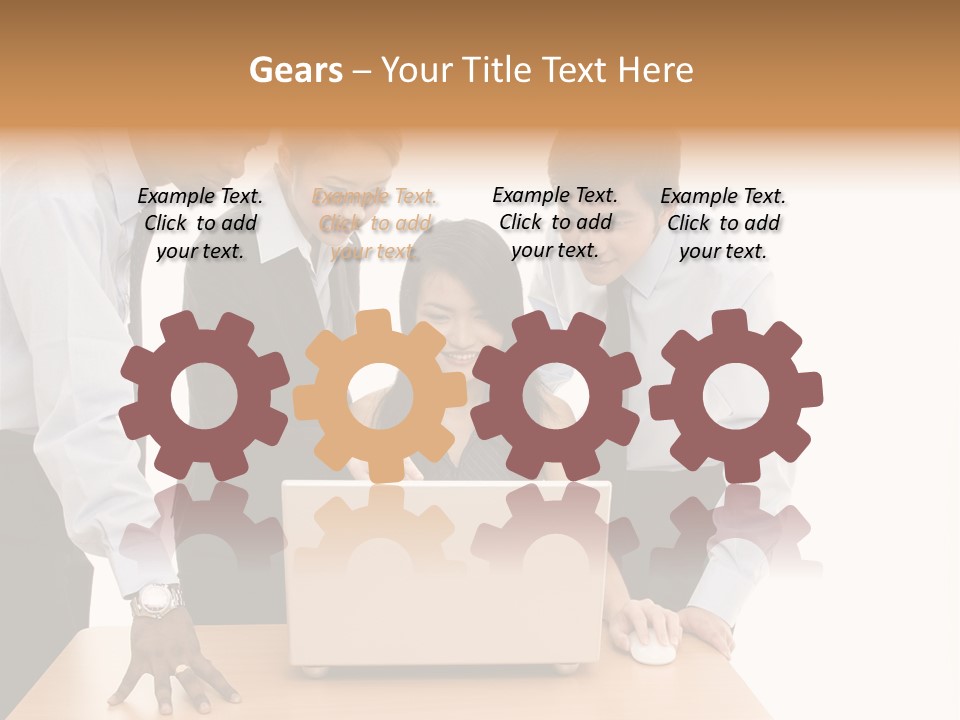 Multicultural Smart People PowerPoint Template