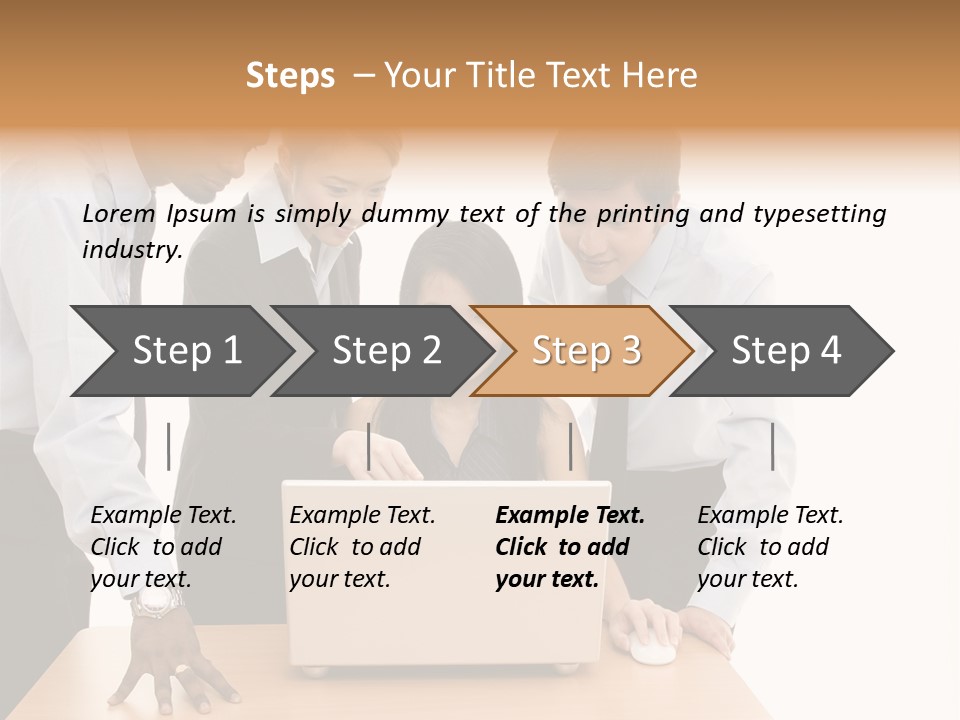 Multicultural Smart People PowerPoint Template