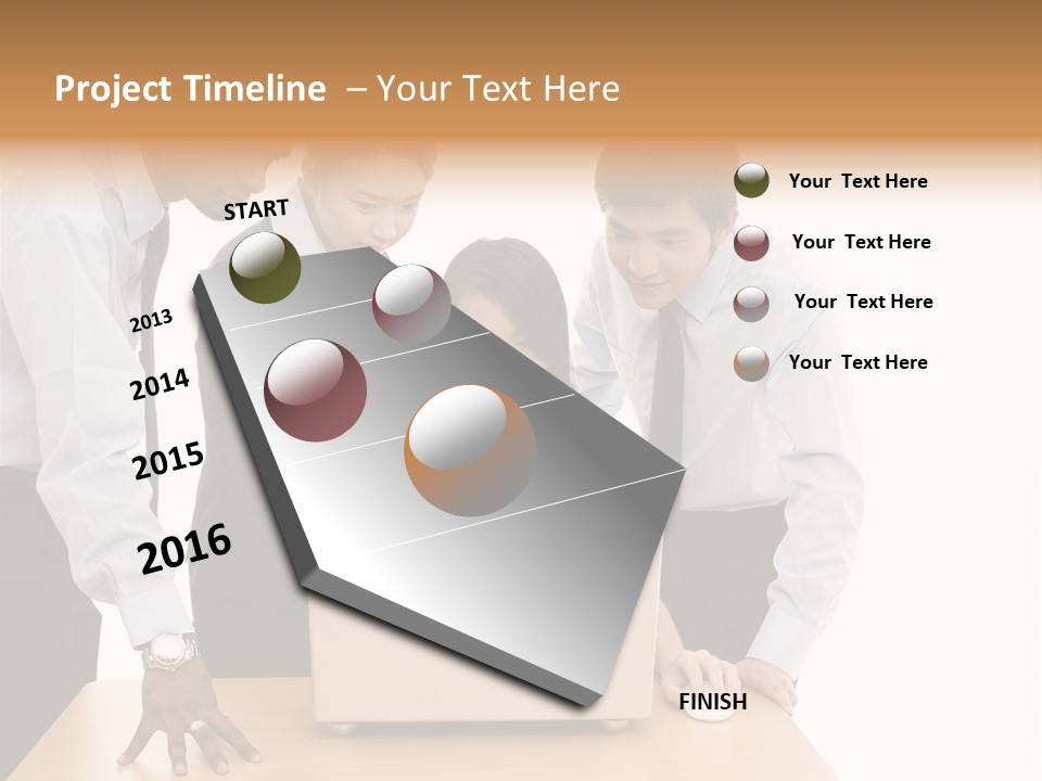 Multicultural Smart People PowerPoint Template