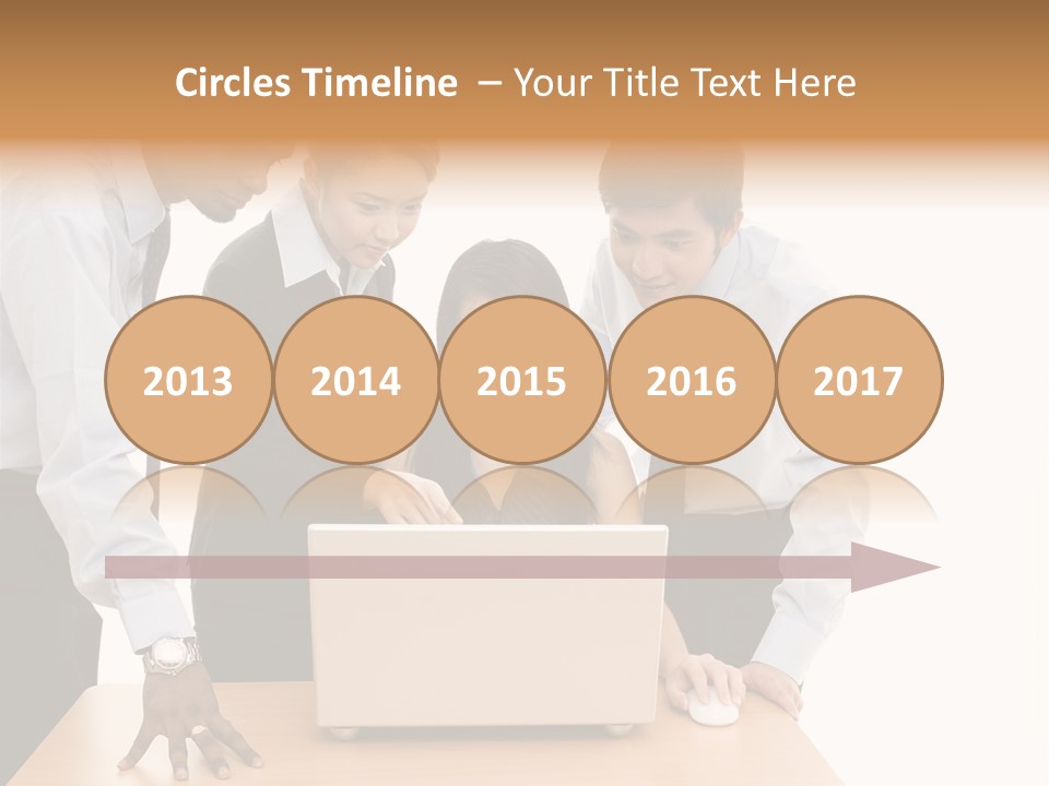 Multicultural Smart People PowerPoint Template