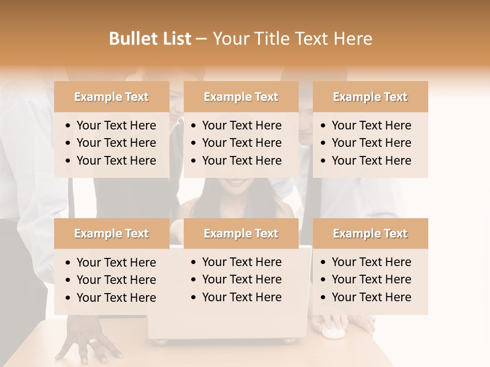 Multicultural Smart People PowerPoint Template