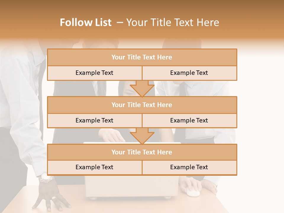Multicultural Smart People PowerPoint Template