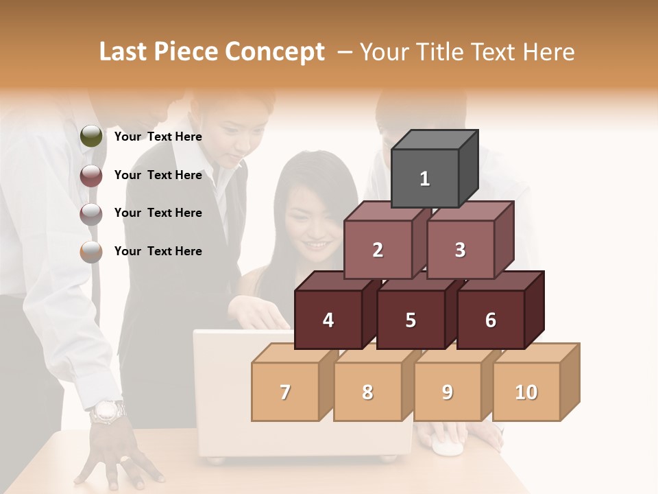 Multicultural Smart People PowerPoint Template