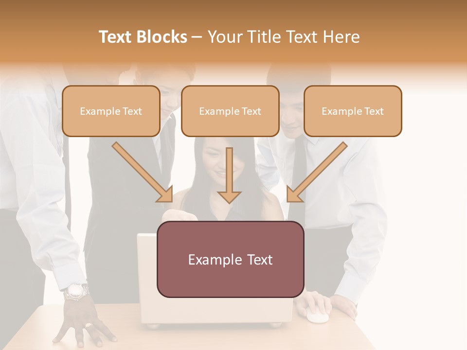 Multicultural Smart People PowerPoint Template