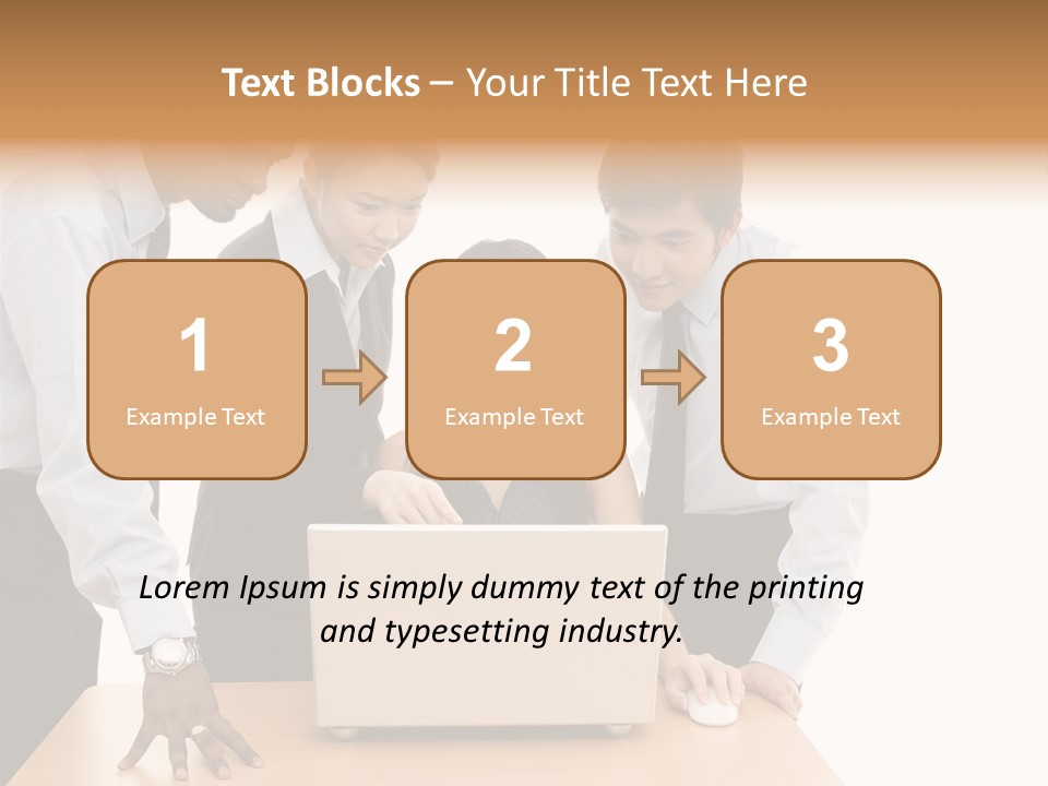 Multicultural Smart People PowerPoint Template