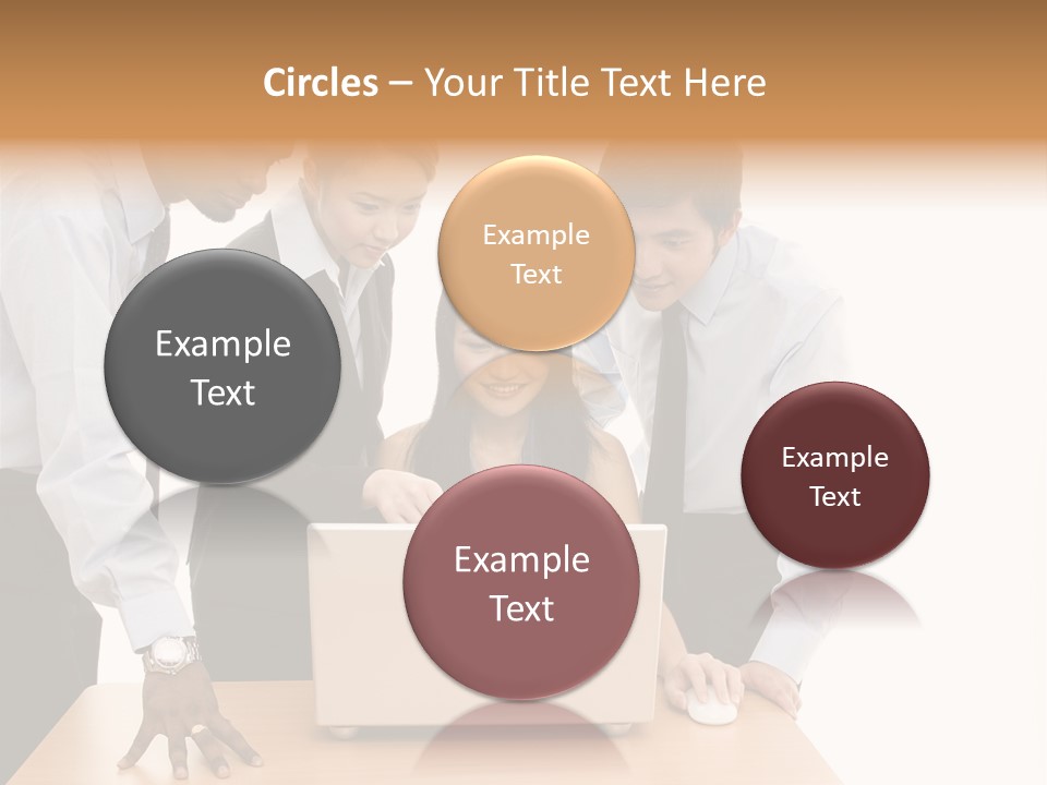 Multicultural Smart People PowerPoint Template