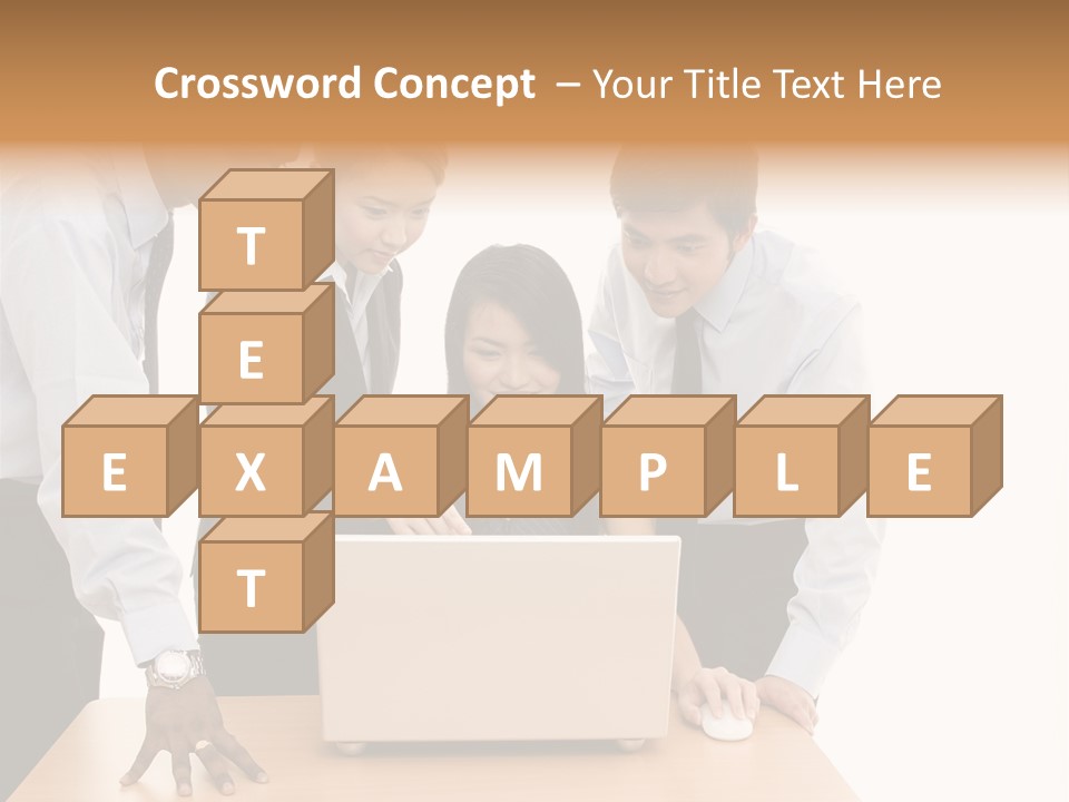 Multicultural Smart People PowerPoint Template