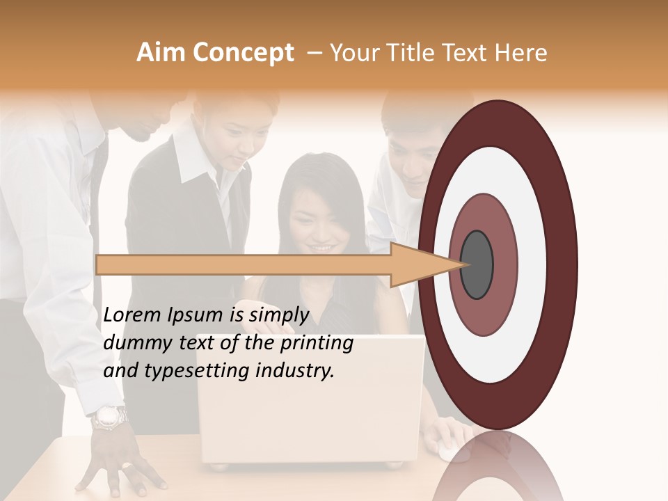 Multicultural Smart People PowerPoint Template