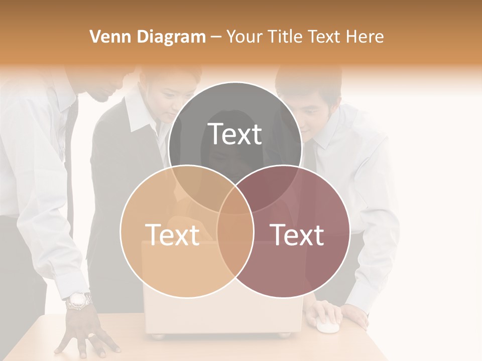 Multicultural Smart People PowerPoint Template