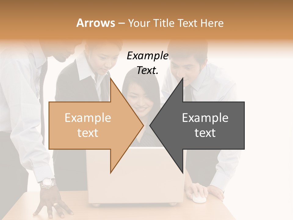 Multicultural Smart People PowerPoint Template