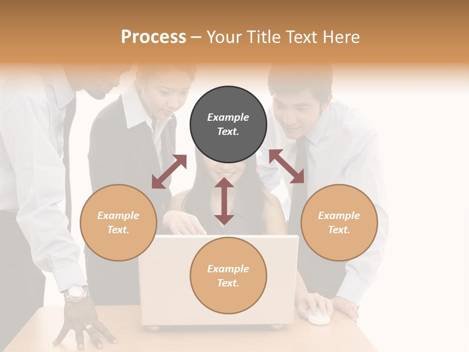 Multicultural Smart People PowerPoint Template